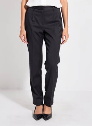 Pantalon slim talie înaltă talie înaltă negru JUMFIL femeie