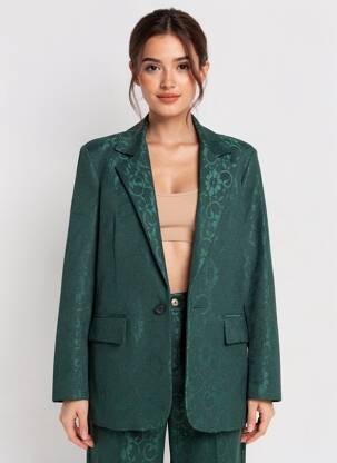 Sacou buzunare verde LUMINA femeie