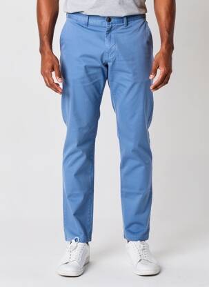 Pantalon chino elasticitate mărime normală albastru FYNCH-HATTON bărbat