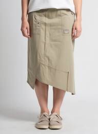 Fustă midi elasticitate verde FRED SABATIER femme