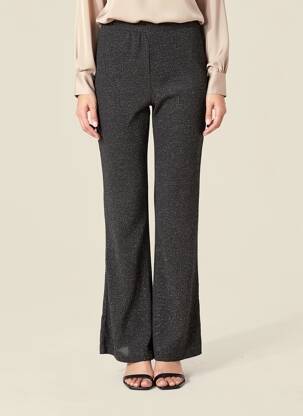 Pantalon evazat talie elastică negru VERO MODA femeie