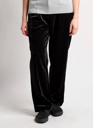 Pantalon chino închidere cu fermoar sub clapetă cu cârlig mărime normală negru VERO MODA femeie