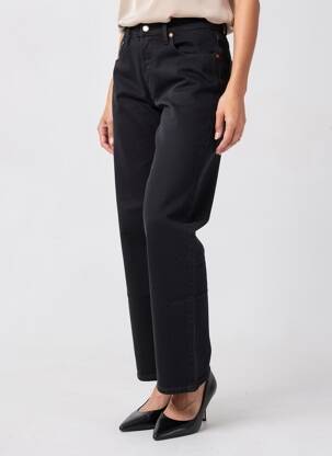 Blugi cu croială dreaptă elasticitate mărime normală negru LEVIS femme