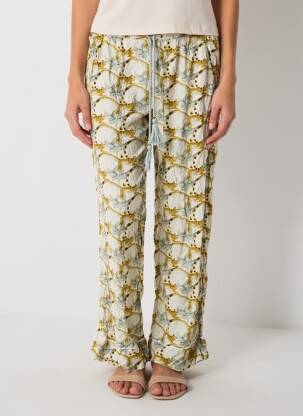 Pijama bază pantalon verde ANTHROPOLOGIE femeie