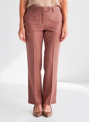 Pantalon drept elasticitate mărime normală portocalie MÊME BY GIAB'S femeie