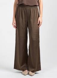 Pantalon larg mărime normală mărime normală maro IMPERIAL femeie