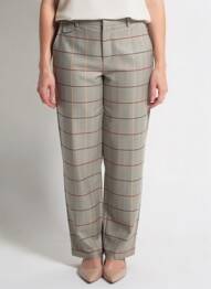 Pantalon drept elasticitate mărime normală gri SURKANA femeie