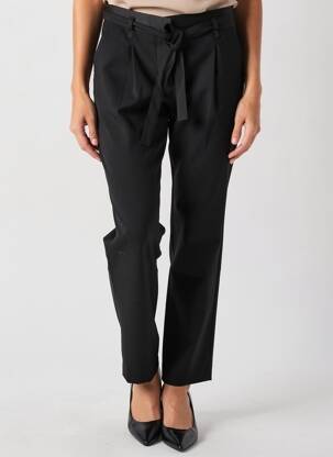 Pantalon chino mărime normală mărime normală negru MY SUNDAY MORNING femeie