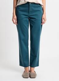 Blugi cu croială slim elasticitate mărime normală verde STARK femme