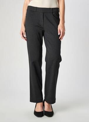 Pantalon slim talie elastică mărime normală gri STARK femeie