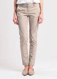 Pantalon slim talie elastică mărime normală gri STARK femme
