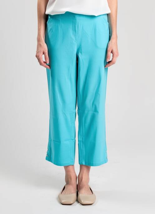 Pantalon trei sferturi elasticitate mărime normală albastru STARK femme