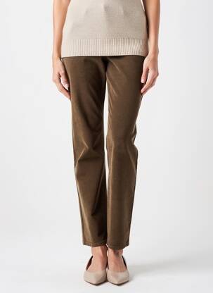 Pantalon slim mărime normală mărime normală verde DIANE LAURY femeie