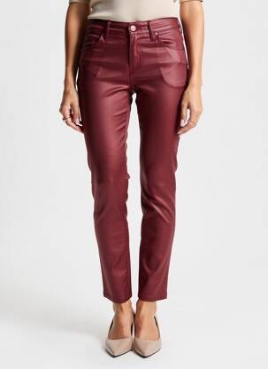 Pantalon slim elasticitate mărime normală roșu GRIFFON femeie