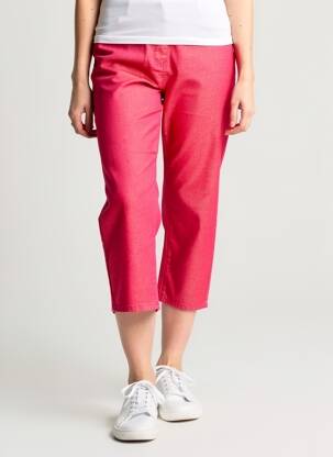 Pantalon trei sferturi elasticitate mărime normală roz GRIFFON femeie