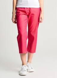 Pantalon trei sferturi elasticitate mărime normală roz GRIFFON femme