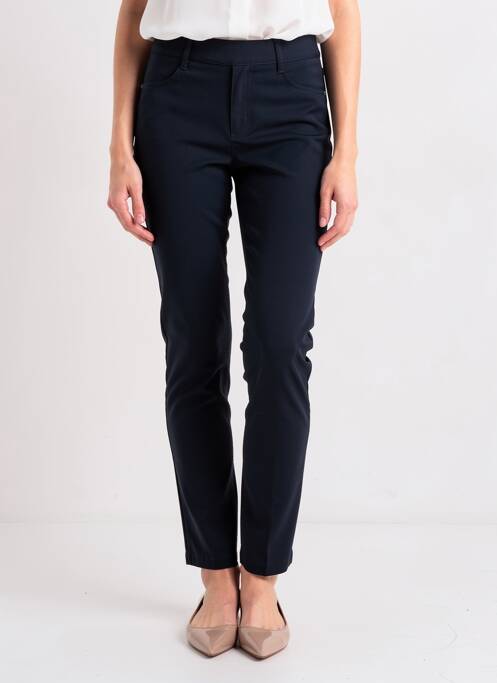 Pantalon slim talie elastică mărime normală albastru STARK femme