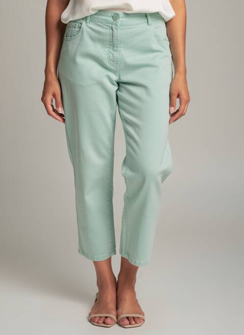 Pantalon 7/8 elasticitate mărime normală albastru GRIFFON femme