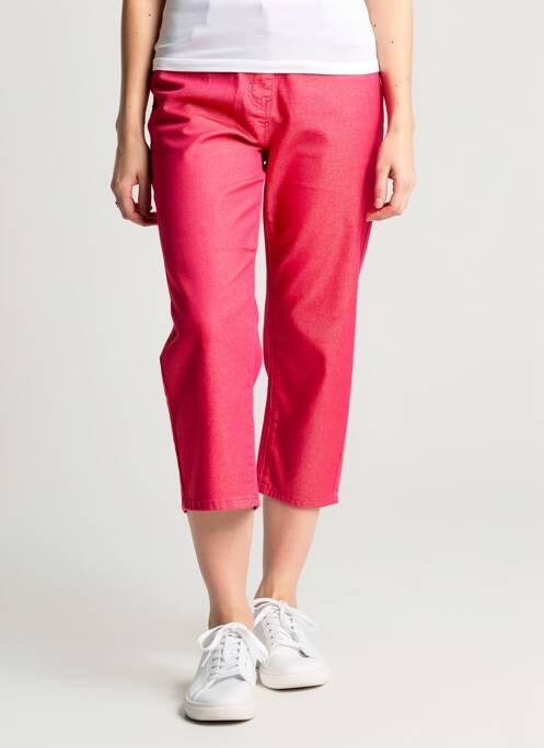 Pantalon trei sferturi elasticitate mărime normală roz GRIFFON femme