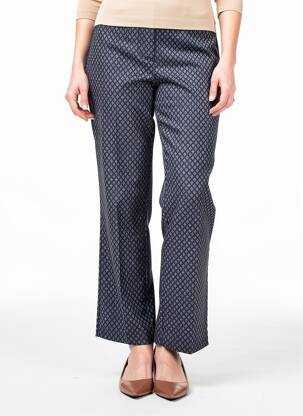 Pantalon drept elasticitate talie înaltă negru GEVANA femeie