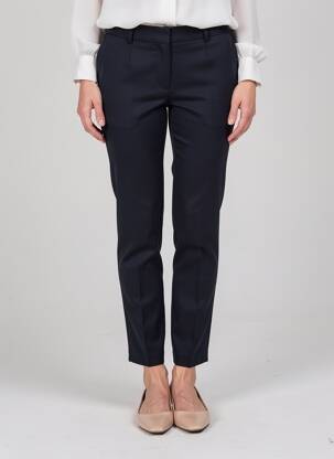 Pantalon slim talie înaltă talie înaltă albastru GEVANA femeie