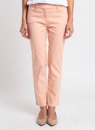 Pantalon slim talie elastică mărime normală portocaliu STARK femeie