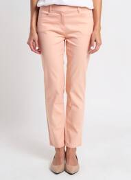 Pantalon slim talie elastică mărime normală portocaliu STARK femme