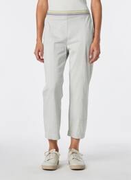 Pantalon trei sferturi elasticitate mărime normală gri TONI femme