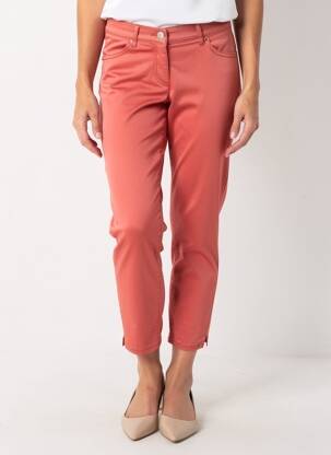 Pantalon 7/8 elasticitate mărime normală portocalie TONI femeie