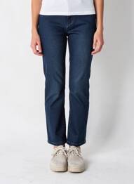 Pantalon trei sferturi elasticitate mărime normală albastru DIANE LAURY femme