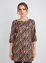 Rochie midi mâneci 3/4 mâneci 3/4 negru VEGAS femme