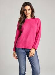 Pulover elasticitate mâneci lungi roz MAX MARA femme