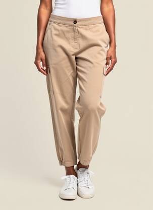 Pantalon cargo buzunare bej LCDN femeie