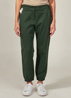 Pantalon cargo buzunare verde LCDN femeie