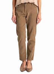 Pantalon slim elasticitate mărime normală bej DEVERNOIS femme