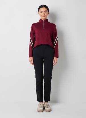 Tricou mâneci lungi mâneci lungi roșu SHEEGO femeie