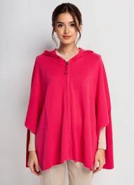 Vestă cu mâneci lungi țesătură moale și aerisită roz ABSOLUT CASHMERE femeie