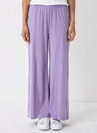 Pantalon evazat elasticitate mărime normală violet AMERICAN VINTAGE femme