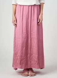 Fustă lungă croială fluidă roz AMERICAN VINTAGE femme