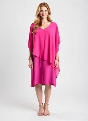 Rochie midi fără mâneci fără mâneci violet SPG WOMAN femeie