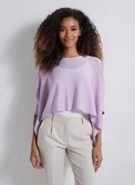 Pulover guler rotund fără mâneci violet D&Z FASHION femeie