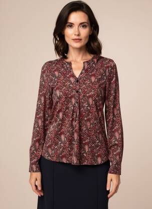 Tricou mâneci lungi mâneci lungi portocalie DIANE LAURY femeie