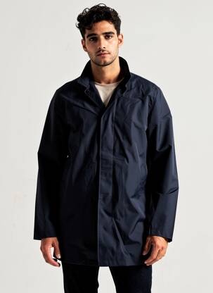Jachetă vânt buzunare fără glugă albastru JACK & JONES bărbat