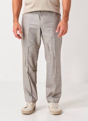 Pantalon chino închidere cu fermoar sub clapetă cu cârlig gri MEXX bărbat