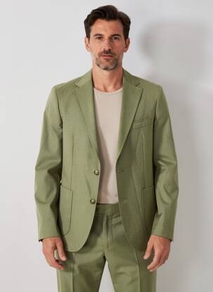 Sacou croială cambrată verde HUGO BOSS bărbat