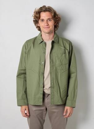 Jachete casual închidere cu nasturi pe față verde JACK & JONES bărbat