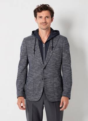 Jachete casual închidere cu nasturi pe față albastru HUGO BOSS bărbat