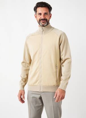 Jachete casual guler col înalt bej HUGO BOSS bărbat