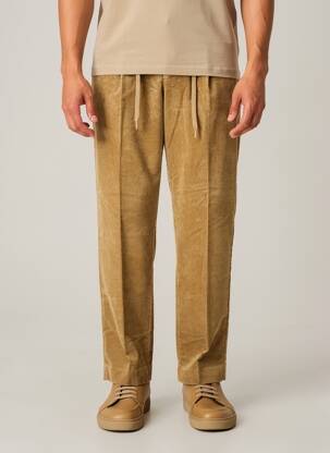 Pantalon chino elasticitate mărime normală bej SELECTED bărbat