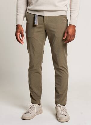 Pantalon slim elasticitate mărime normală verde HUGO BOSS bărbat